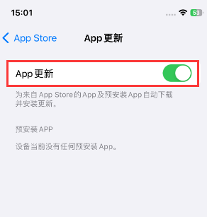 贵定苹果15维修中心如何让iPhone15APP自动更新